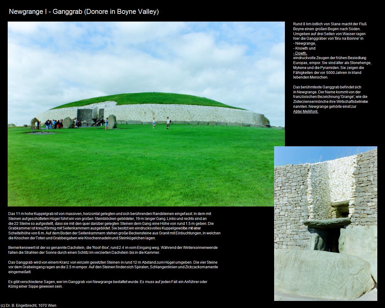 Newgrange I - Ganggrab (Donore) (Boyne Valley) in IRLAND-die grüne Insel(c)B.Engelbrecht