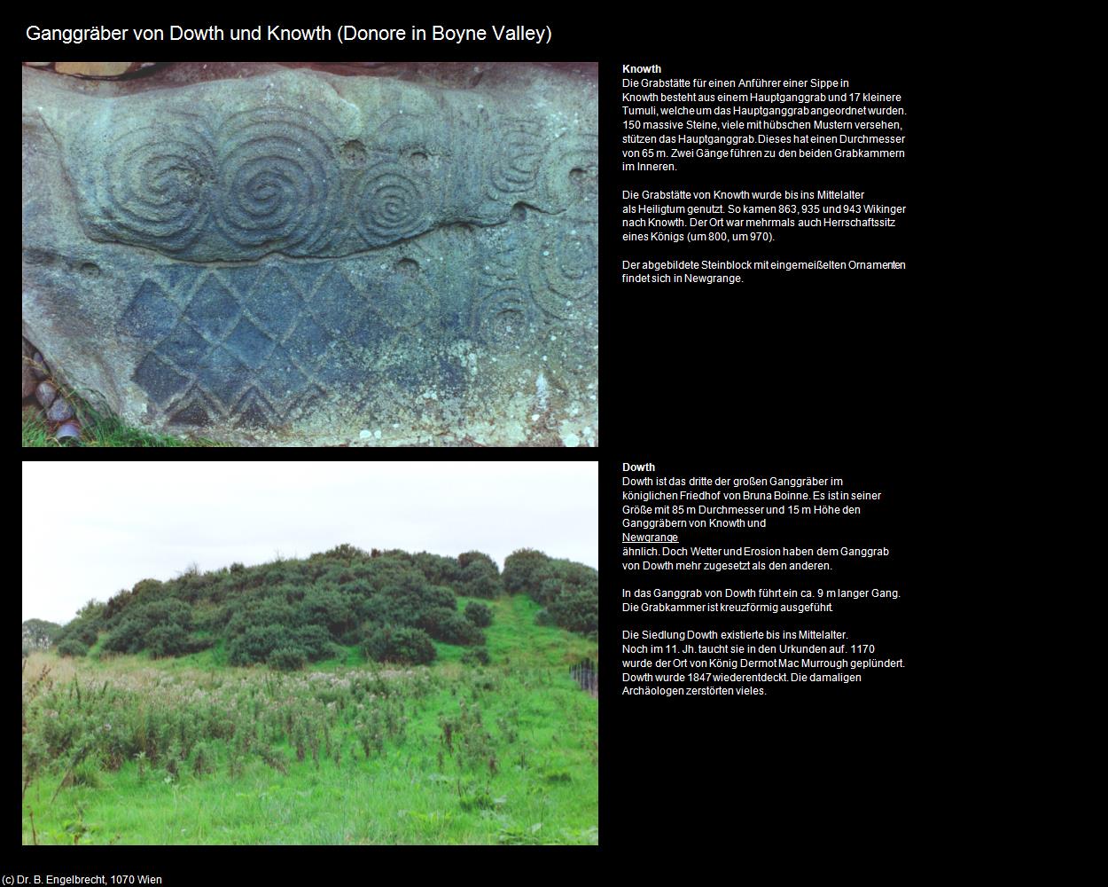 Ganggräber von Dowth und Knowth (Donore) (Boyne Valley) in IRLAND-die grüne Insel(c)B.Engelbrecht