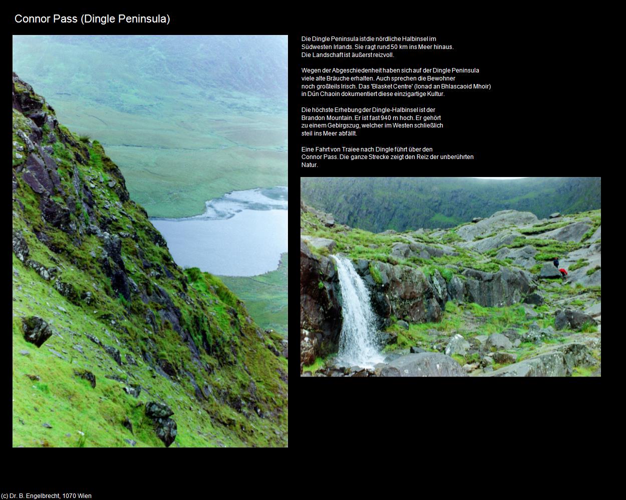 Connor Pass (Dingle Peninsula) in IRLAND-die grüne Insel