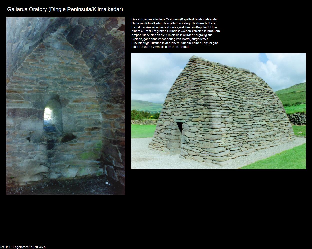 Oratory of Gallarus (Dingle Peninsula) in IRLAND-die grüne Insel