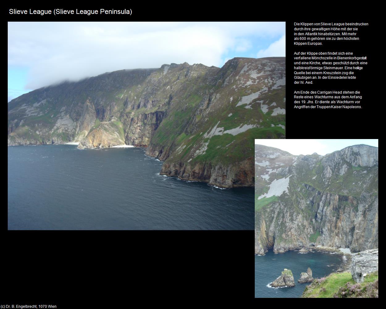 Slieve League (Slieve League Peninsula) in IRLAND-die grüne Insel