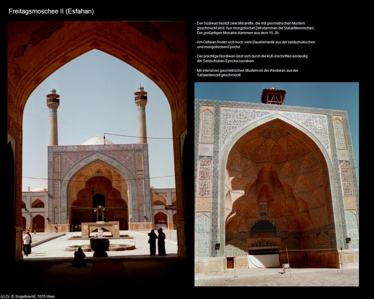 Freitagsmoschee II (Esfahan) in Iran