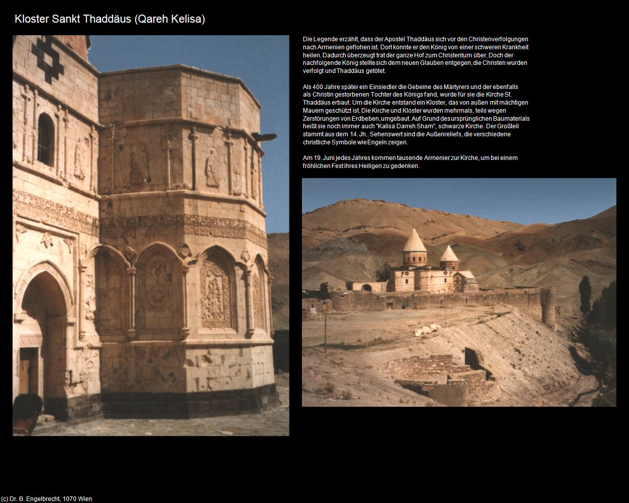 Kloster Sankt Thaddäus (Qareh Kelisa) in Iran