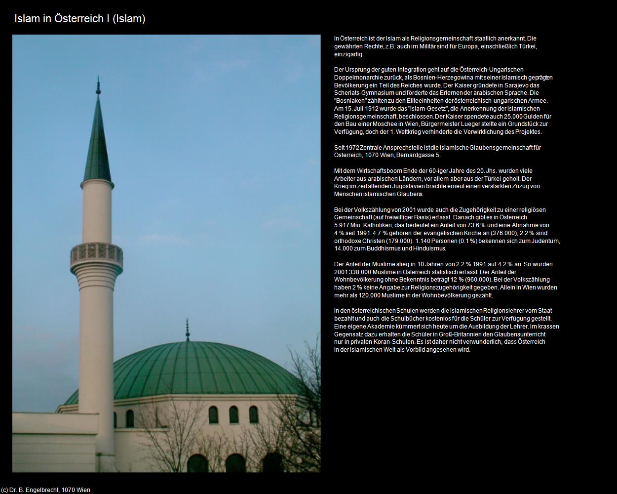 Islam in Österreich I (IRAN-Religion III - Islam in Österreich) in Iran