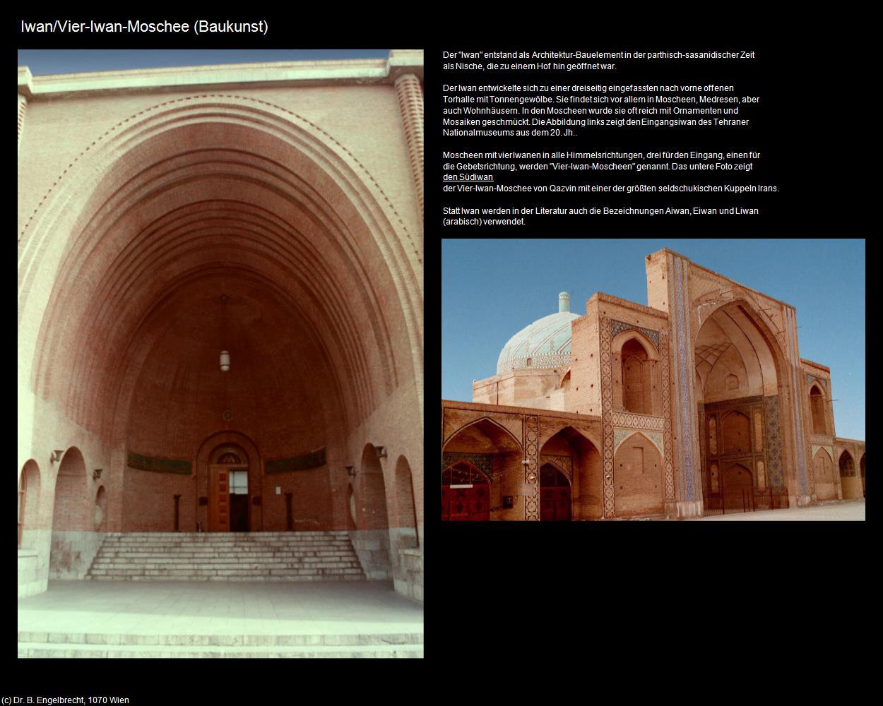Iwan/Vier-Iwan-Moschee (IRAN-Baukunst) in Iran(c)B.Engelbrecht