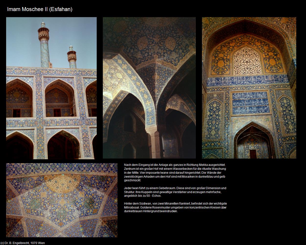 Imam Moschee II (Esfahan) in Iran