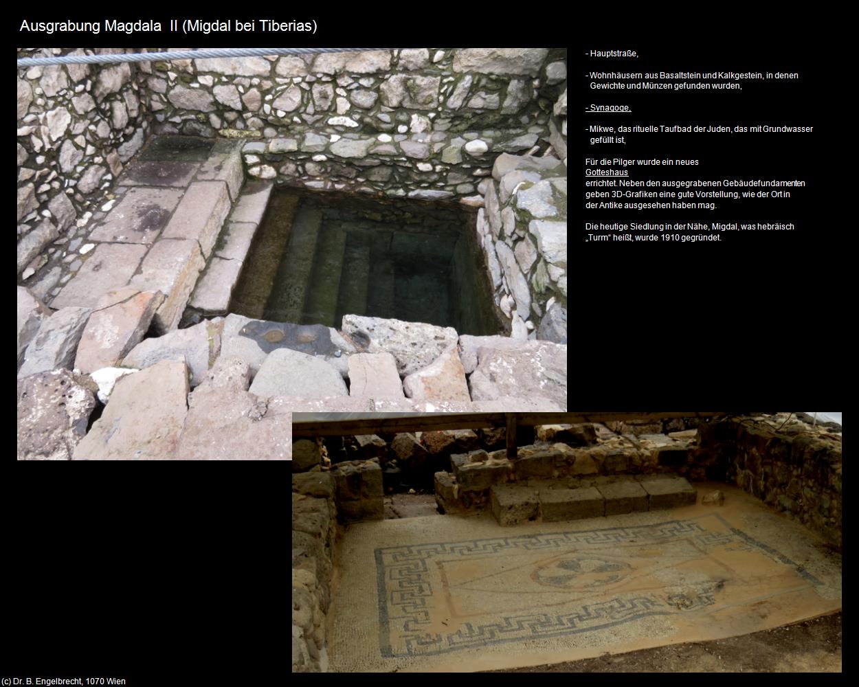 Ausgrabung Magdala II  (Migdal bei Tiberias) in Kulturatlas-ISRAEL(c)B.Engelbrecht