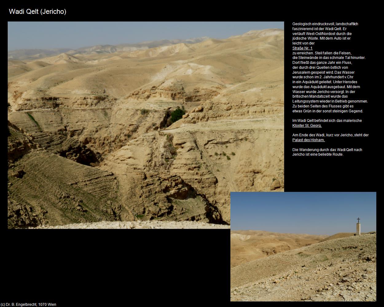 Wadi Qelt  (Jericho) in Kulturatlas-ISRAEL(c)B.Engelbrecht