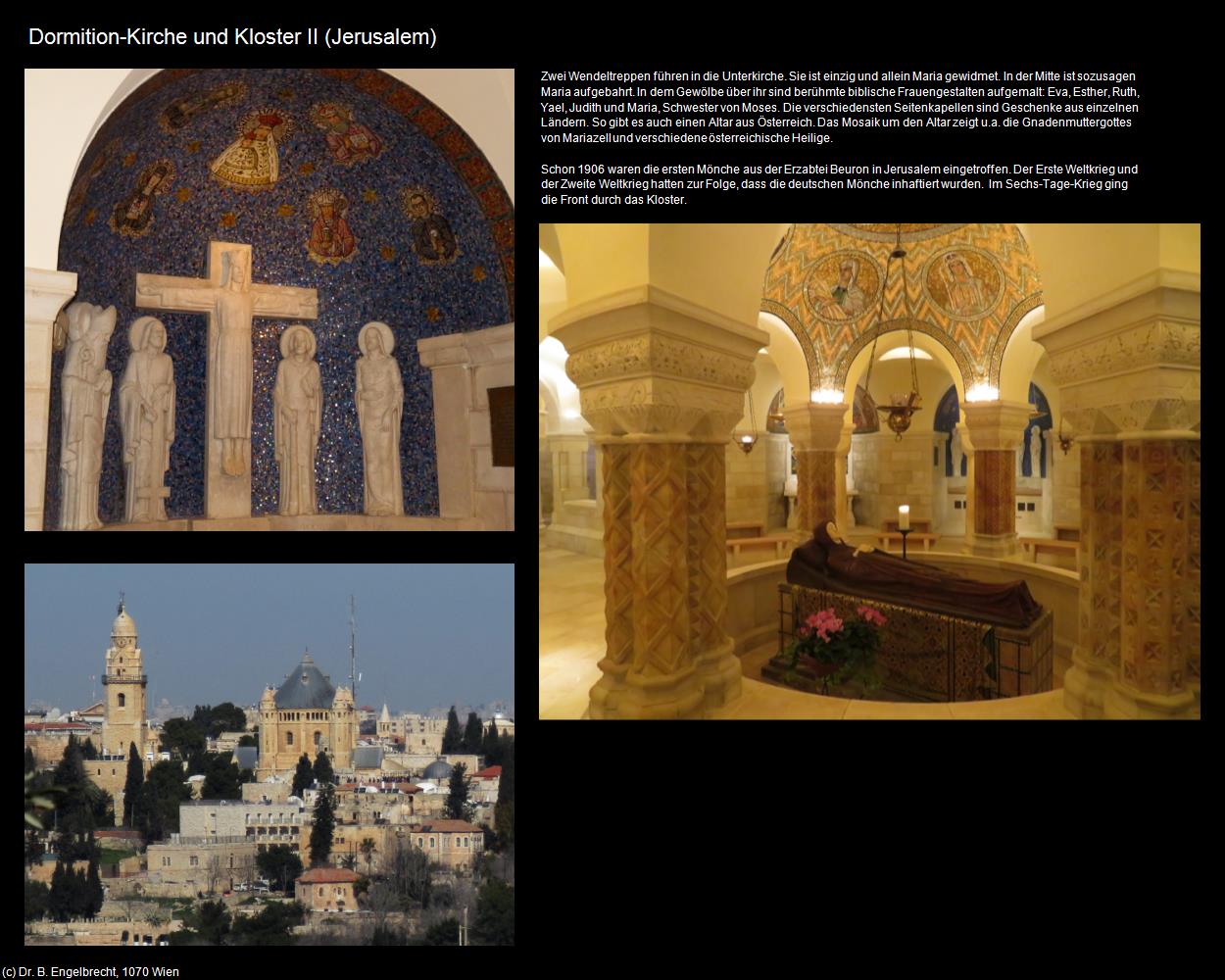 Dormition-Kirche und Kloster II  (Jerusalem) in Kulturatlas-ISRAEL