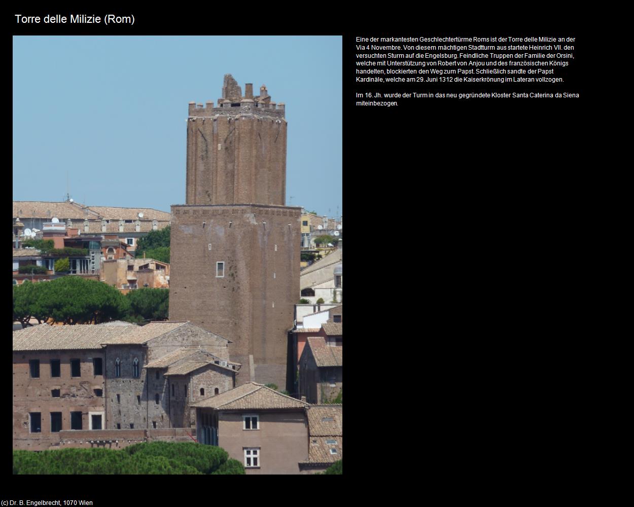 Torre delle Milizie (Rom-04-Forum Romanum und Umgebung) in ROM