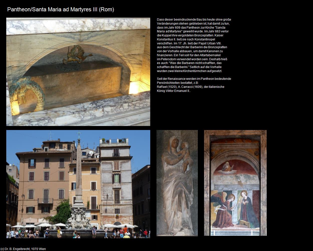 Pantheon/Santa Maria ad Martyres III (Rom-02-Marsfeld) in ROM