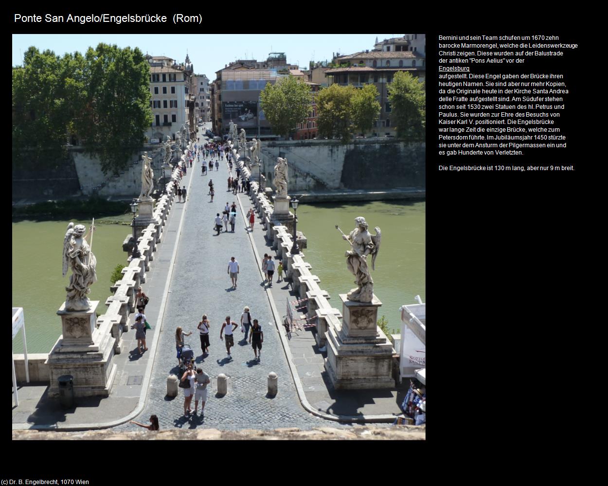 Ponte San Angelo/Engelsbrücke   (Rom-01-Vatikan und Umgebung) in ROM(c)B.Engelbrecht