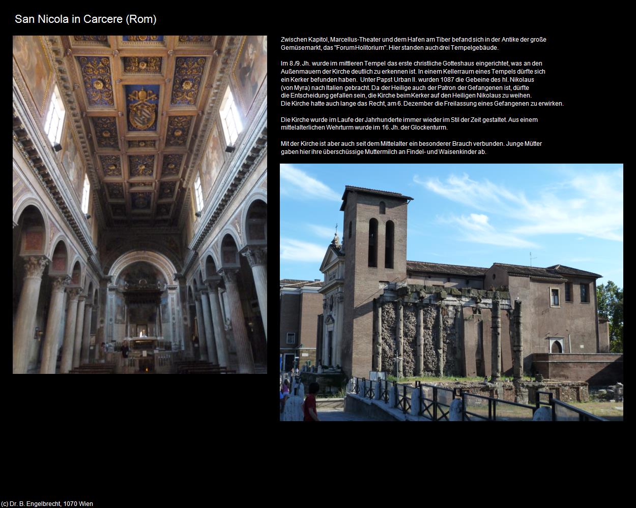 Kirche San Nicola in Carcere   (Rom-04-Forum Romanum und Umgebung) in ROM