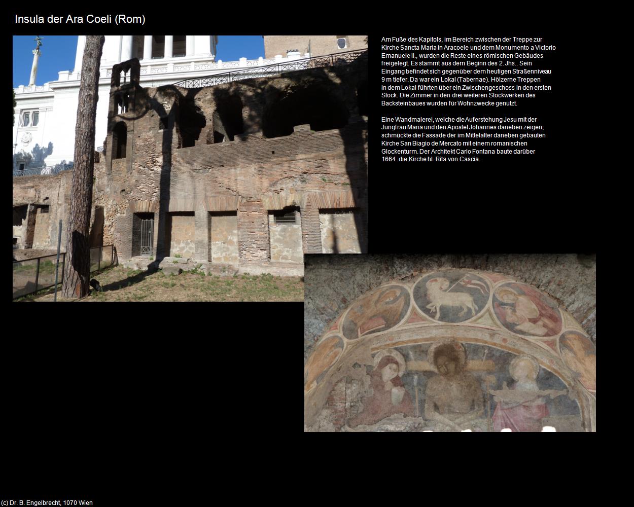 Insula der Ara Coeli  (Rom-04-Forum Romanum und Umgebung) in ROM