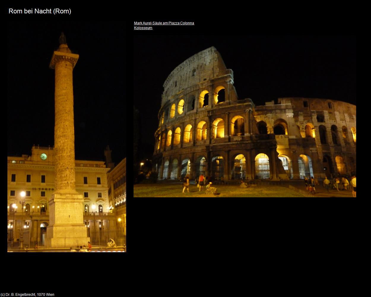 Rom bei Nacht V (Rom-10-Rom bei Nacht) in ROM(c)B.Engelbrecht