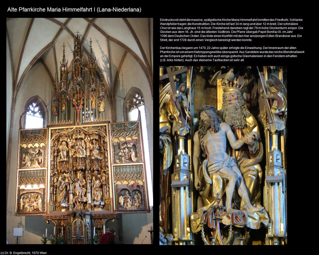 Alte Pfk. Maria Himmelfahrt I (Niederlana) (Lana) in Kulturatlas-SÜDTIROL