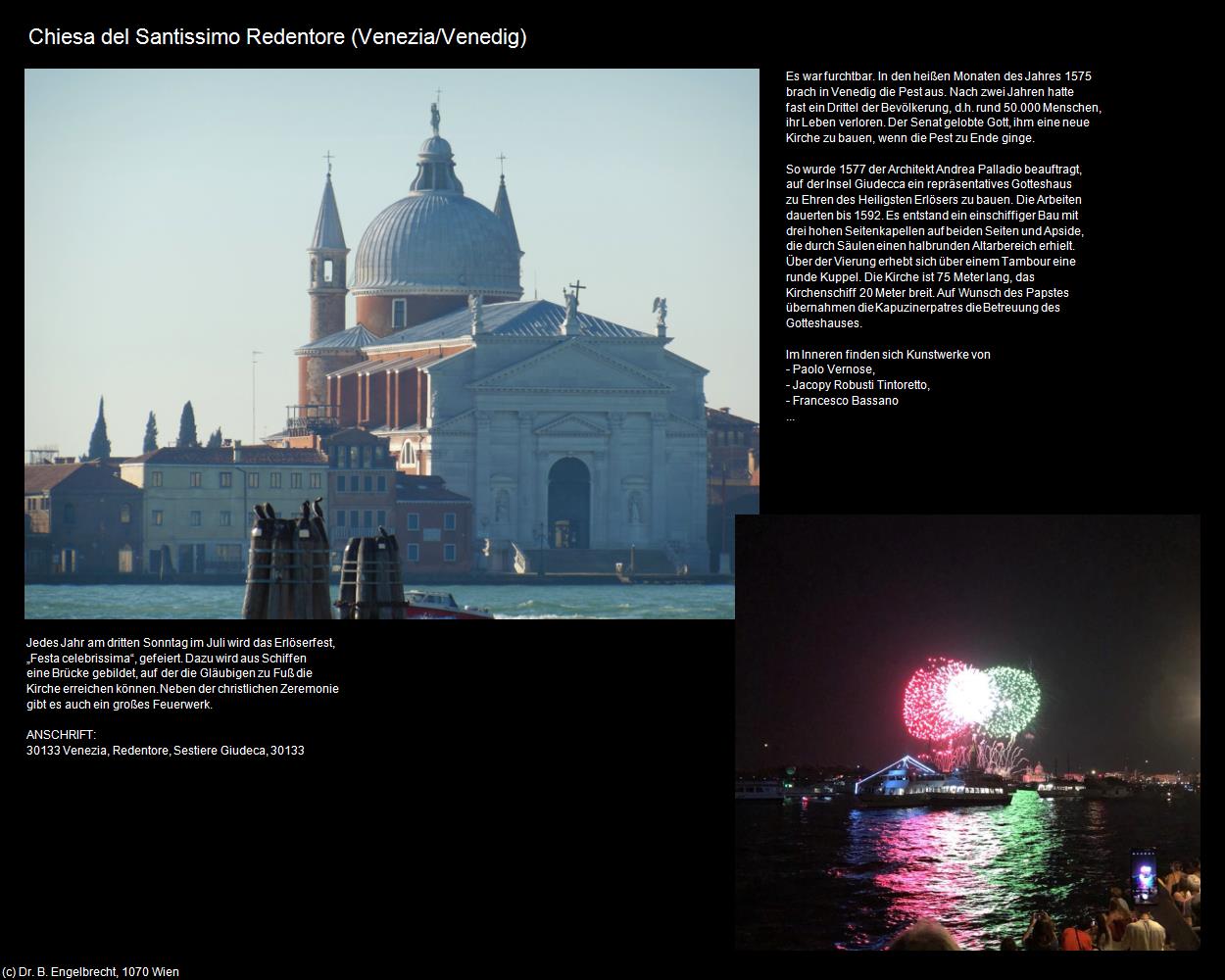 Chiesa del Santissimo Redentore (Venedig/Venezia) in Kulturatlas-VENEDIG