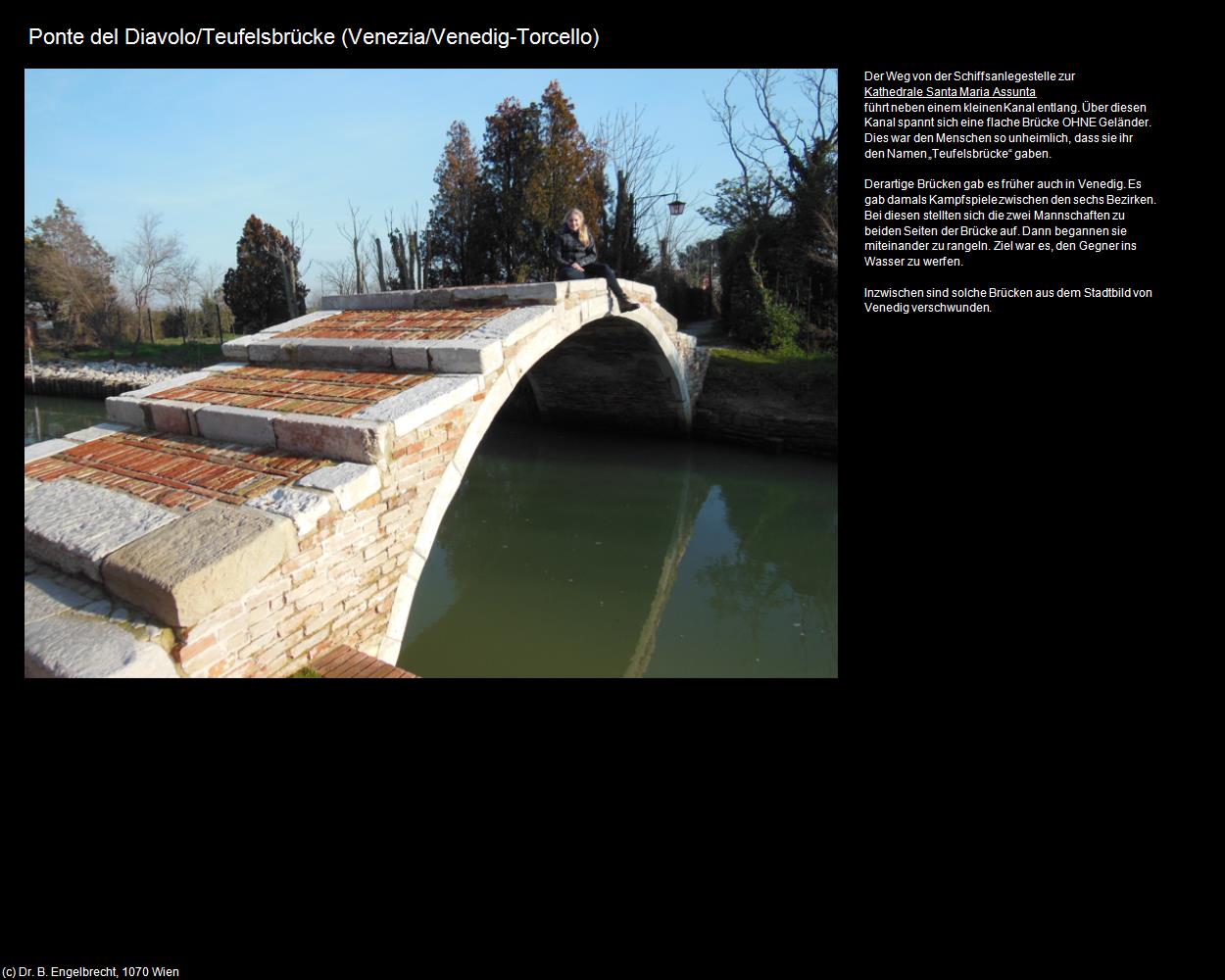 Teufelsbrücke (Torcello) (Venedig/Venezia) in Kulturatlas-VENEDIG(c)B.Engelbrecht