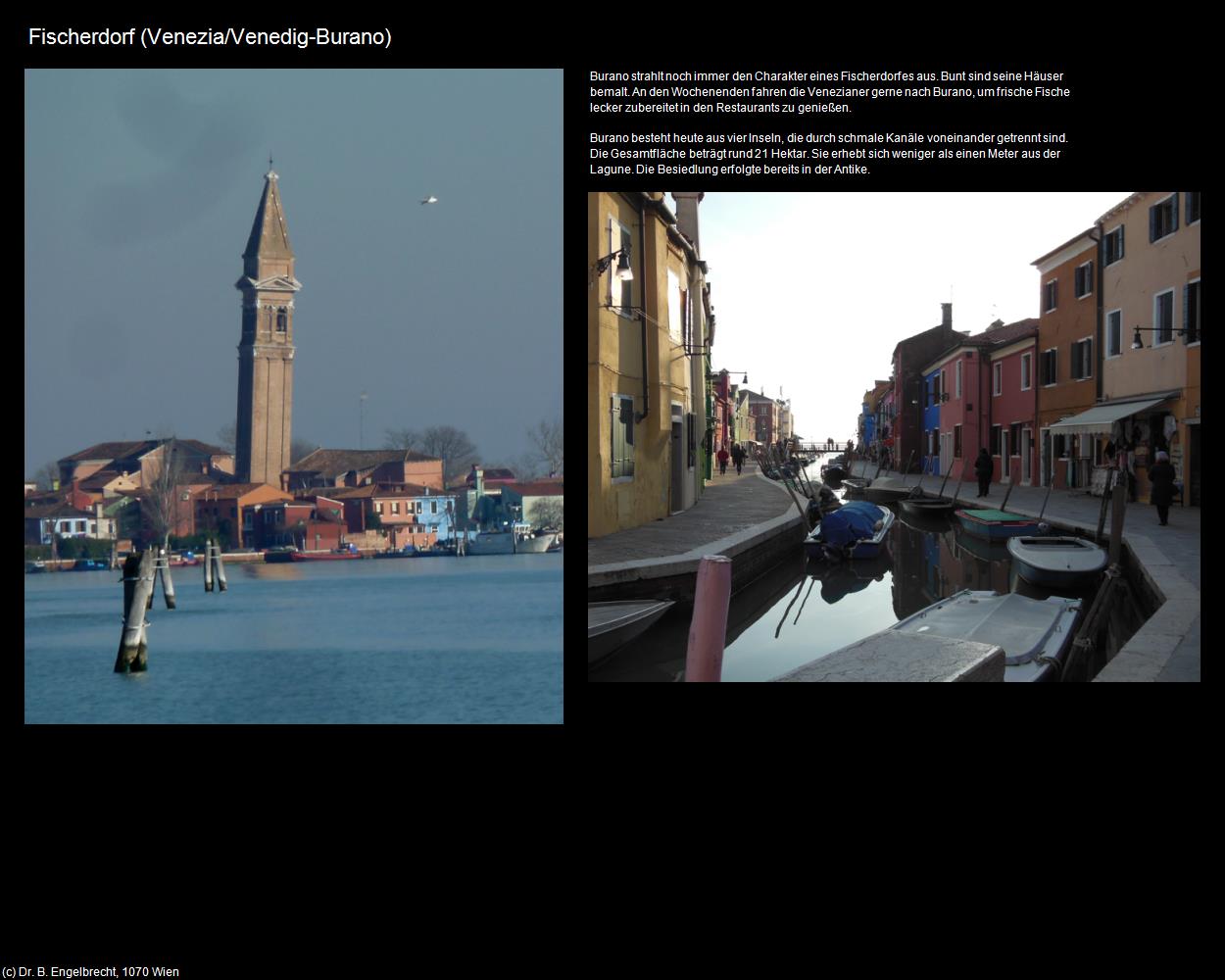 Fischerdorf (Burano) (Venedig/Venezia) in Kulturatlas-VENEDIG