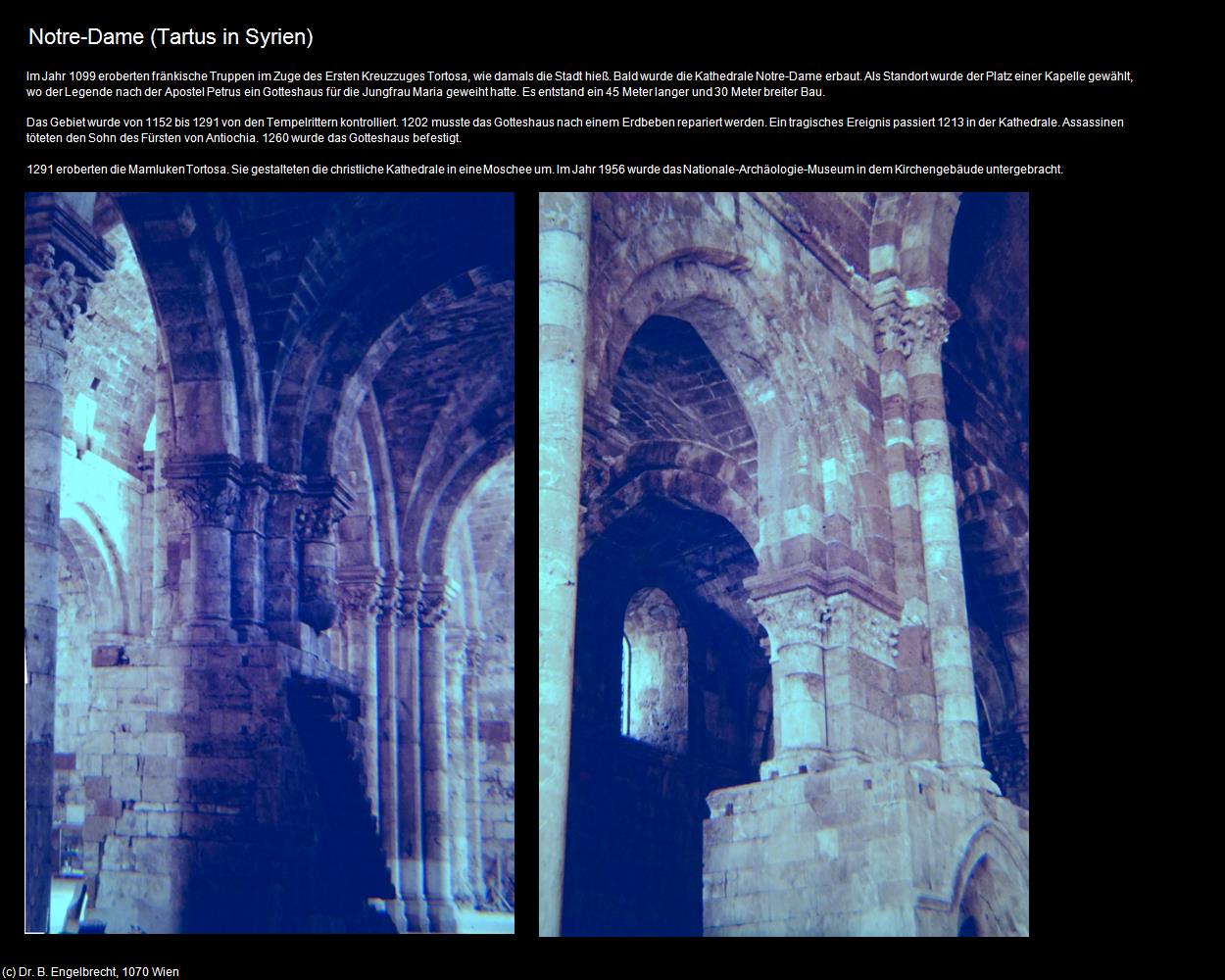 Notre-Dame (Tartus (SYR)) in Kulturatlas-JORDANIEN-SYRIEN-LIBANON