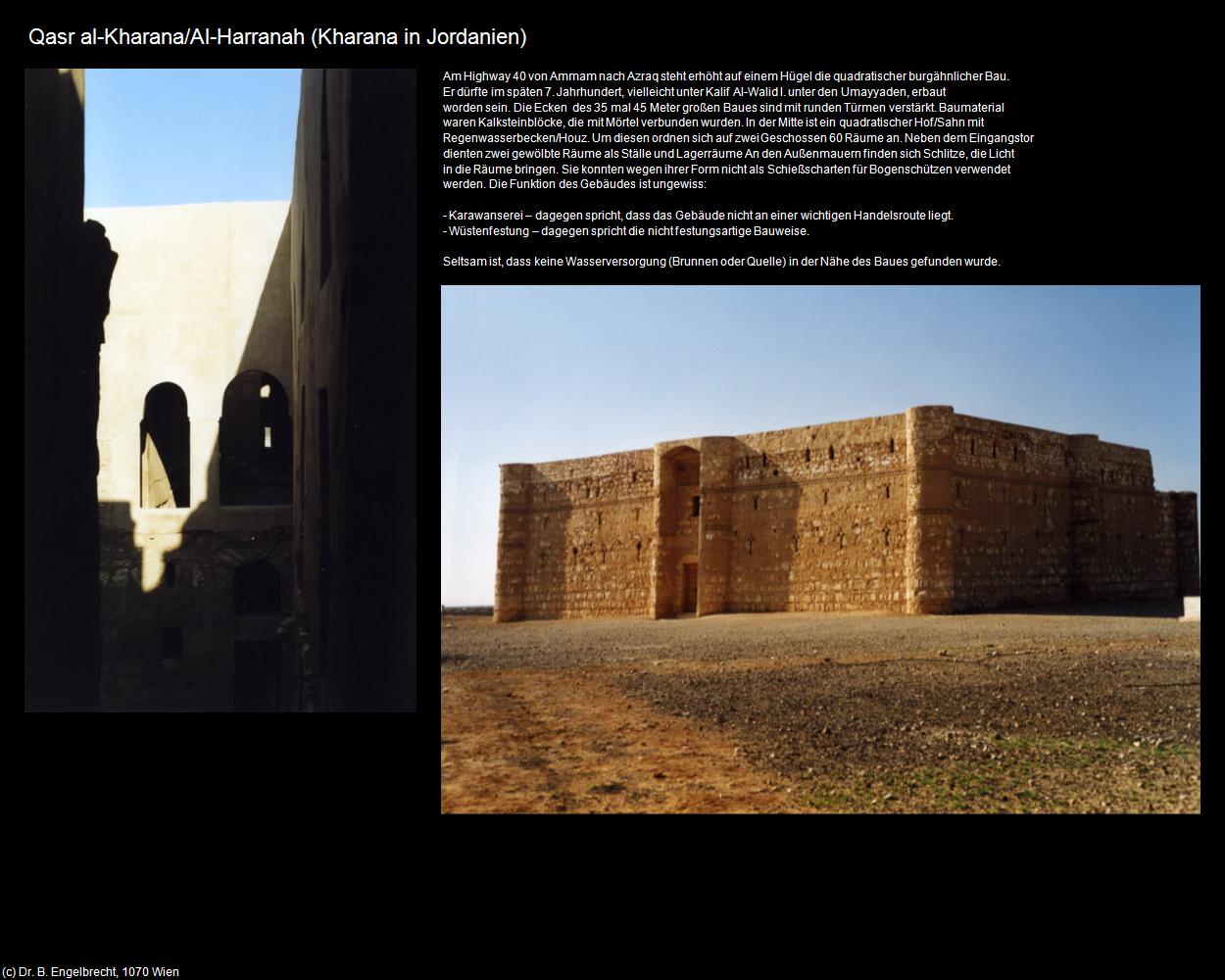 Al-Harranah (Kharana (JOR)) in Kulturatlas-JORDANIEN-SYRIEN-LIBANON