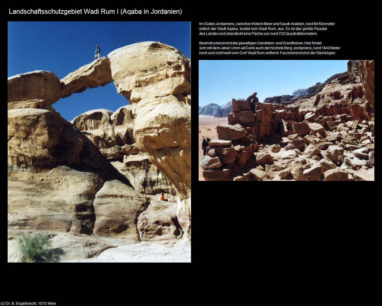 Landschaftsschutzgebiet Wadi Rum I (Aqaba (JOR)) in Kulturatlas-JORDANIEN-SYRIEN-LIBANON