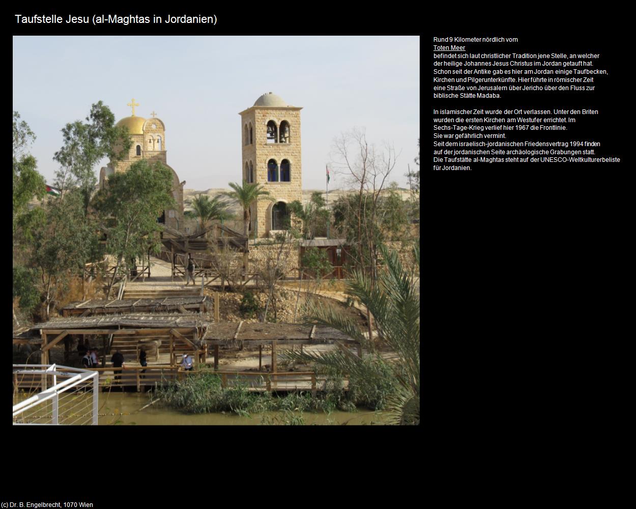 Taufstelle Jesu  (Al-Maghtas (JOR)) in Kulturatlas-JORDANIEN-SYRIEN-LIBANON(c)B.Engelbrecht