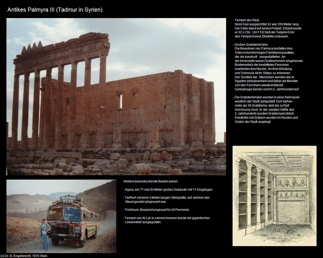 Antikes Palmyra III (Tadmur (SYR)) in Kulturatlas-JORDANIEN-SYRIEN-LIBANON