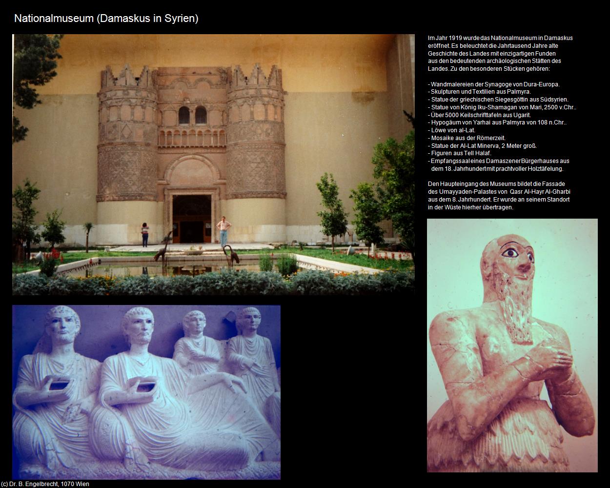 Nationalmuseum (Damaskus (SYR)) in Kulturatlas-JORDANIEN-SYRIEN-LIBANON