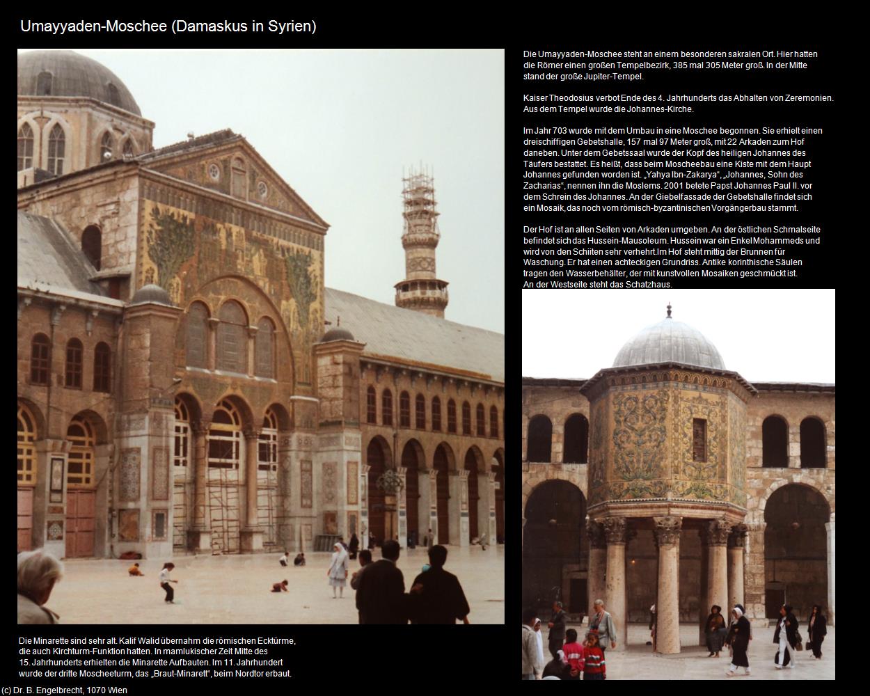 Umayyaden-Moschee (Damaskus (SYR)) in Kulturatlas-JORDANIEN-SYRIEN-LIBANON