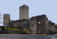 Burg Useldingen (Useldingen/Useldange)