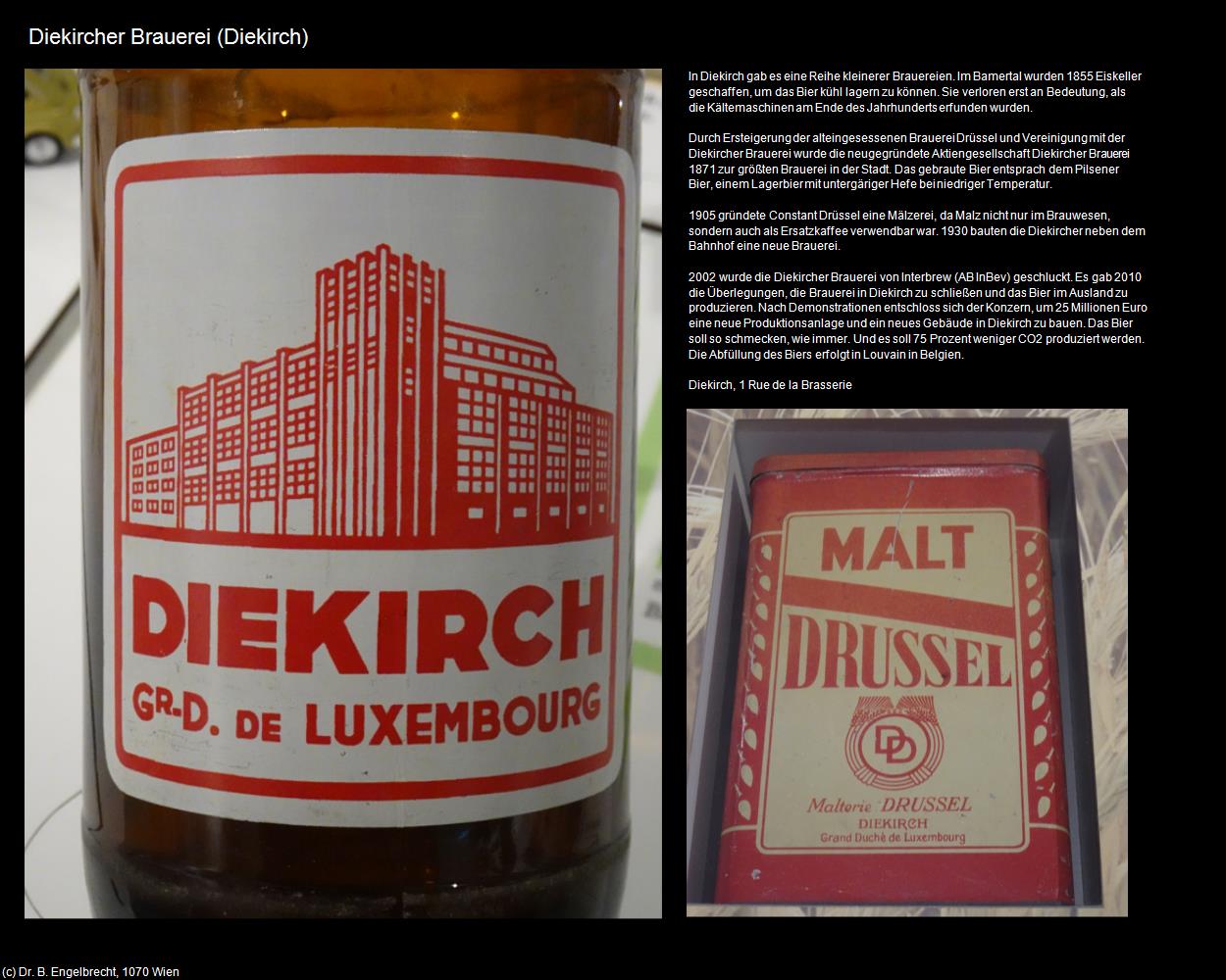 Diekircher Brauerei (Diekirch) in LUXEMBURG