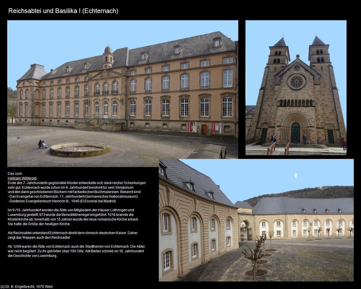 Reichsabtei und Basilika I (Echternach) in LUXEMBURG(c)B.Engelbrecht