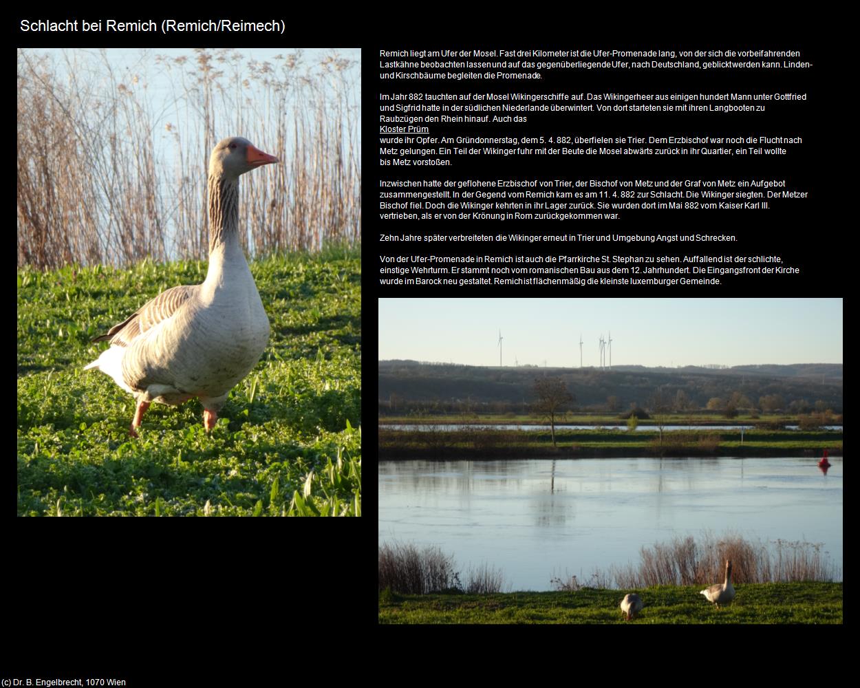 Schlacht bei Remich (Remich/Reimech) in LUXEMBURG(c)B.Engelbrecht