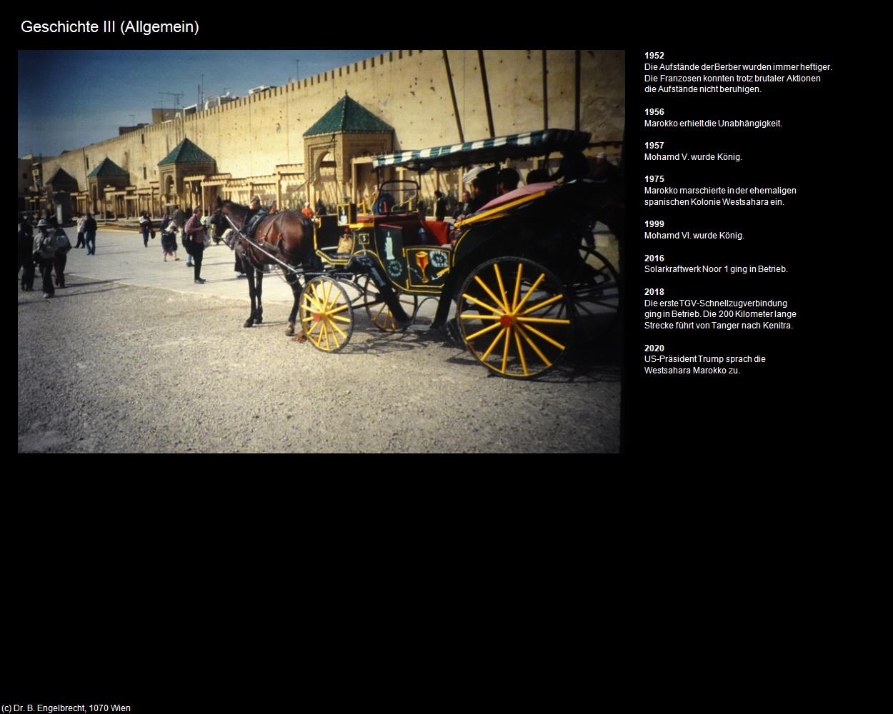 Geschichte III (+Allgemeines) in Kulturatlas-MAROKKO