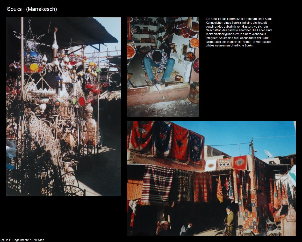 Souks I (Marrakesch/Tamazight) in Kulturatlas-MAROKKO