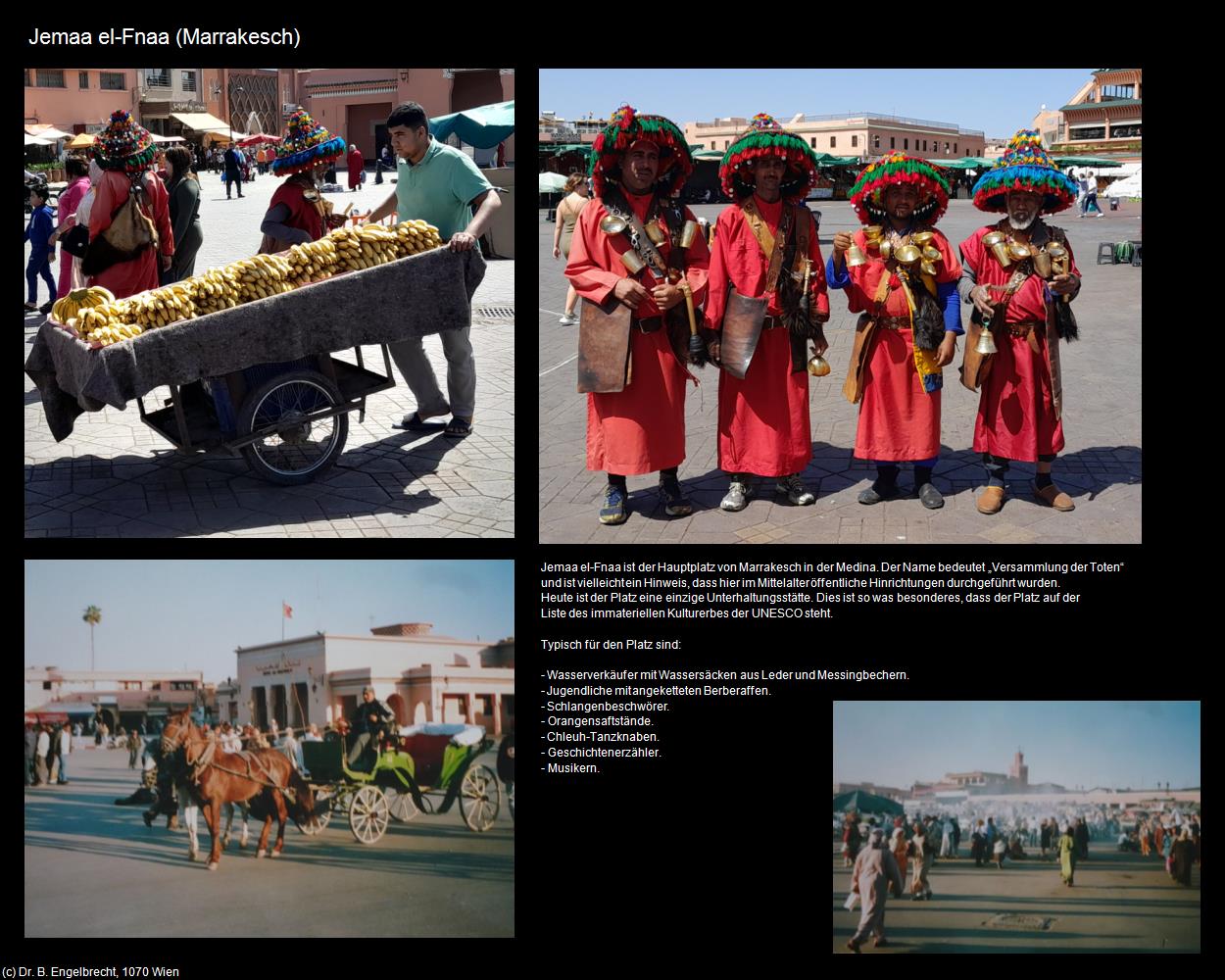 Jemaa el-Fnaa (Marrakesch/Tamazight) in Kulturatlas-MAROKKO