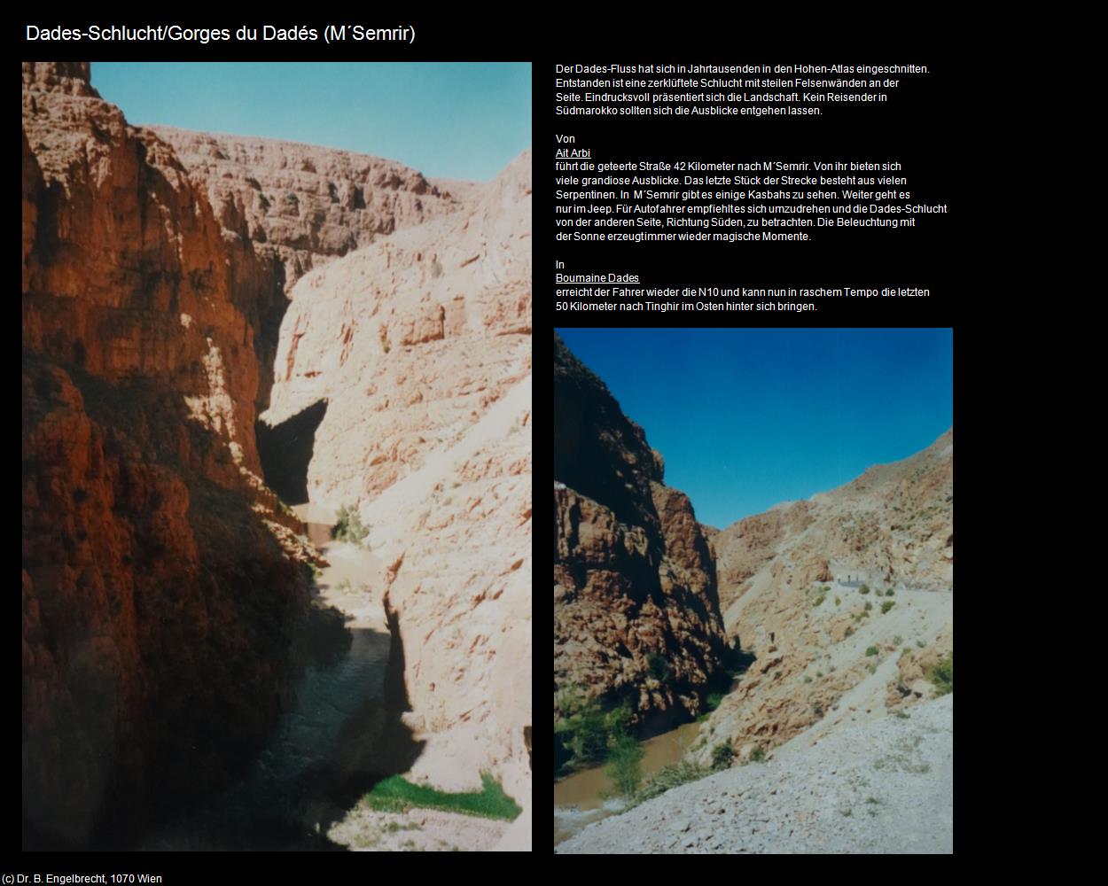 Dades-Schlucht (M‘Semrir) in Kulturatlas-MAROKKO(c)B.Engelbrecht