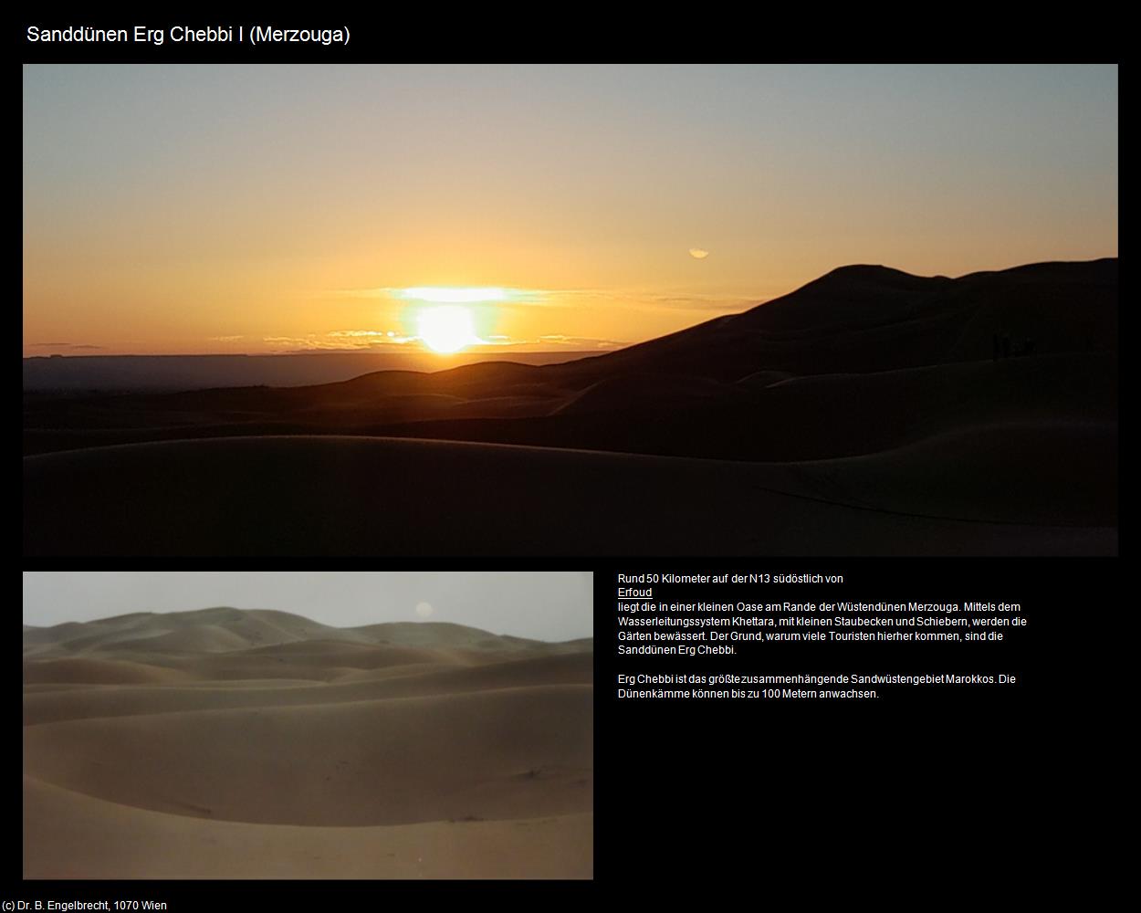 Sanddünen Erg Chebbi I (Merzouga) in Kulturatlas-MAROKKO(c)B.Engelbrecht