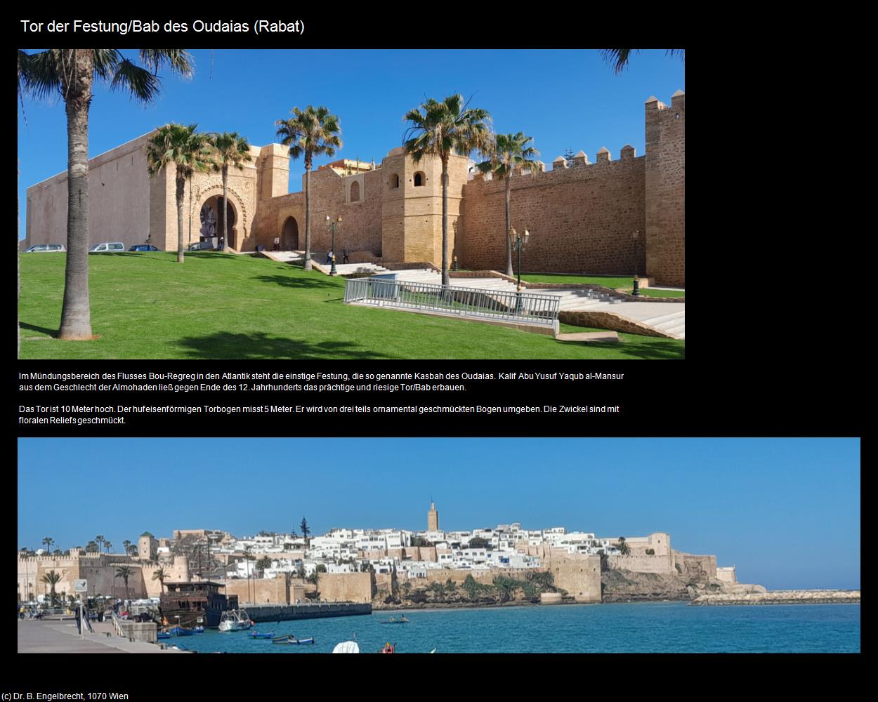 Bab des Oudaias (Rabat) in Kulturatlas-MAROKKO