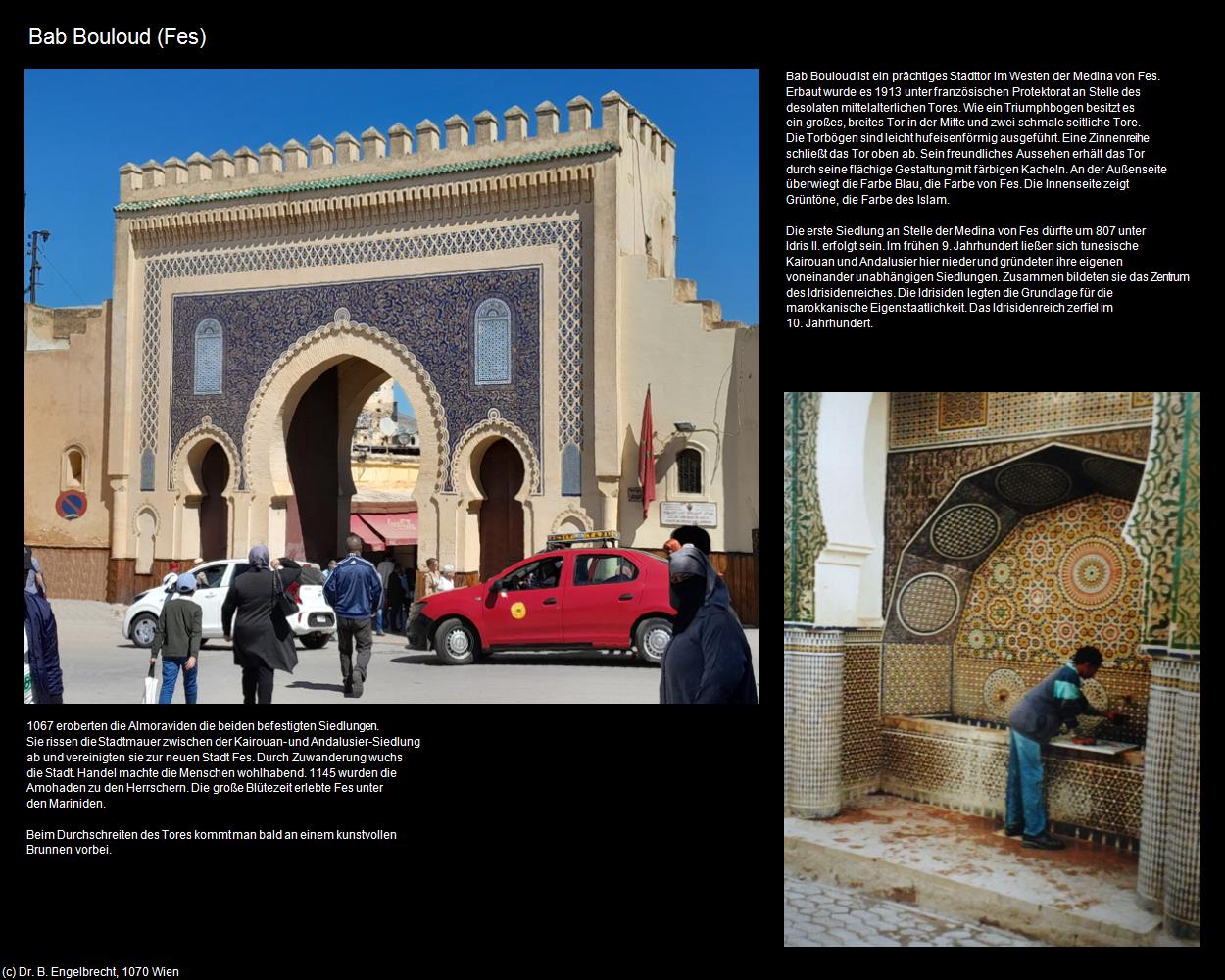 Bab Bouloud (Fes) in Kulturatlas-MAROKKO