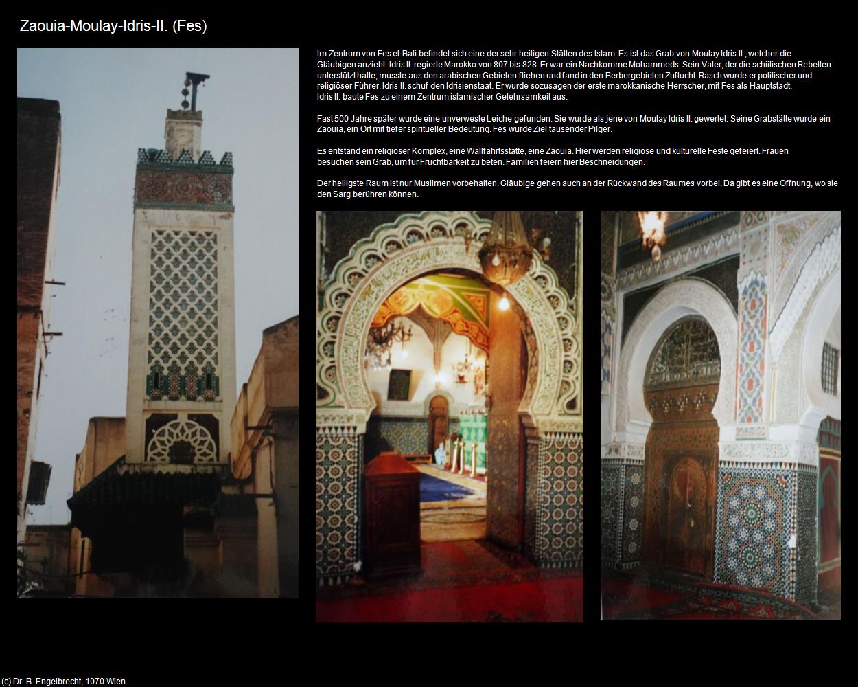 Zaouia-Moulay-Idris-II. (Fes) in Kulturatlas-MAROKKO