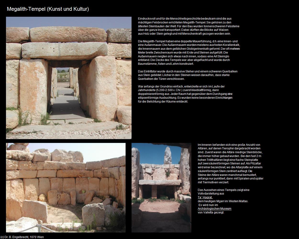 Megalith-Tempel (+Kunst und Kultur) in Malta - Perle im Mittelmeer(c)B.Engelbrecht