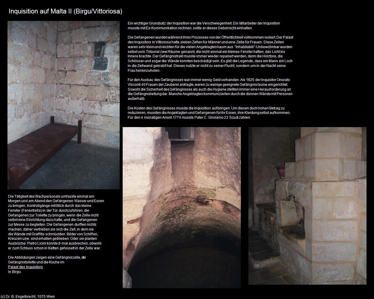 Inquisition auf Malta II (Birgu/Vittoriosa auf Malta) in Malta - Perle im Mittelmeer(c)B.Engelbrecht