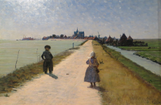 Abschlussdeiche am Zuiderzee (Enkhuizen)