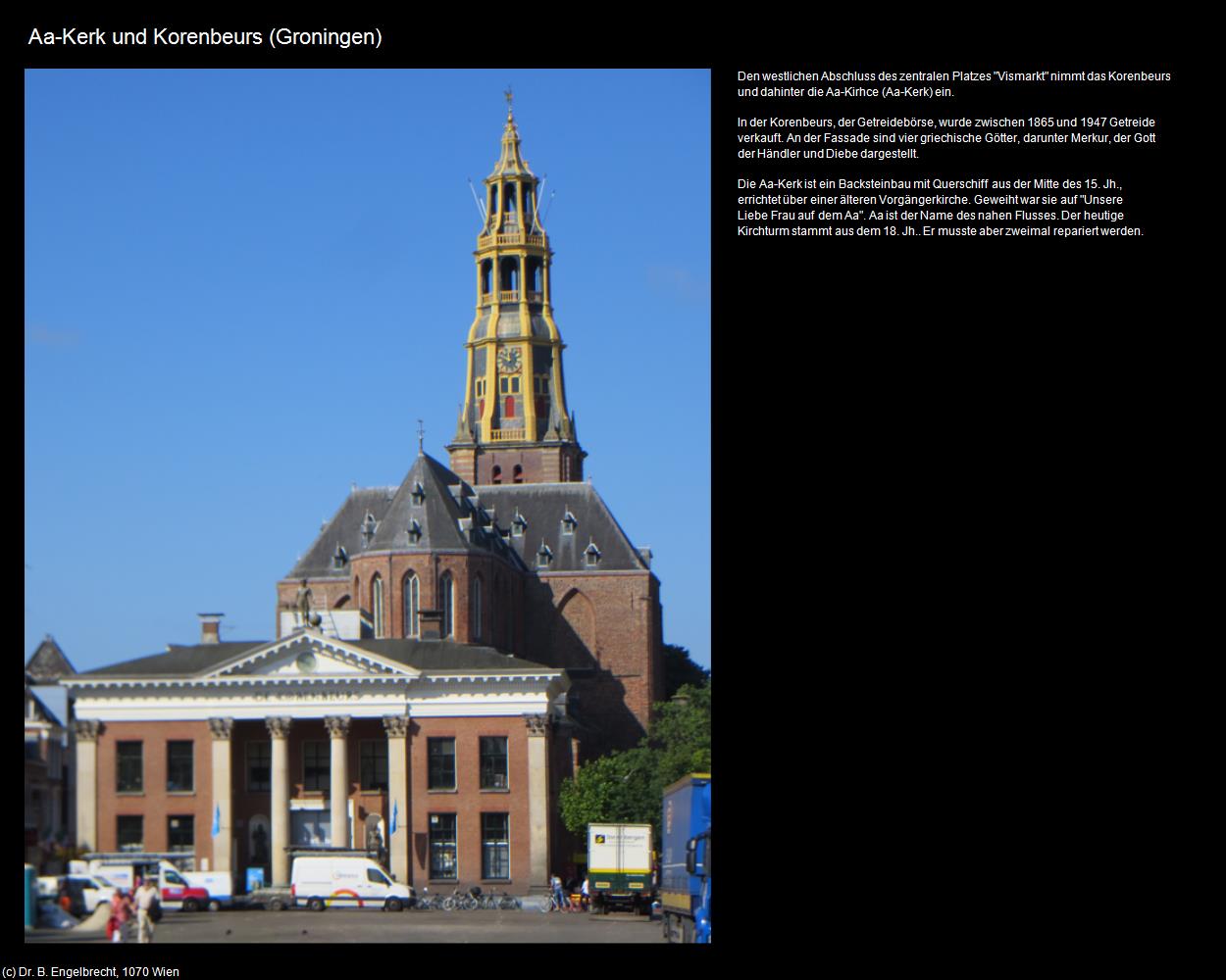 Aa-Kerk und Korenbeurs (Groningen) in Kulturatlas-NIEDERLANDE