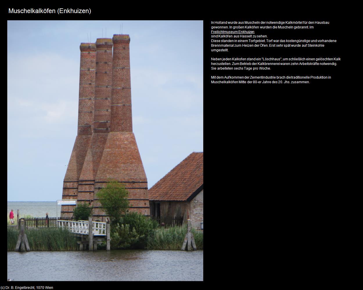 Muschelkalköfen  (Enkhuizen) in Kulturatlas-NIEDERLANDE(c)B.Engelbrecht