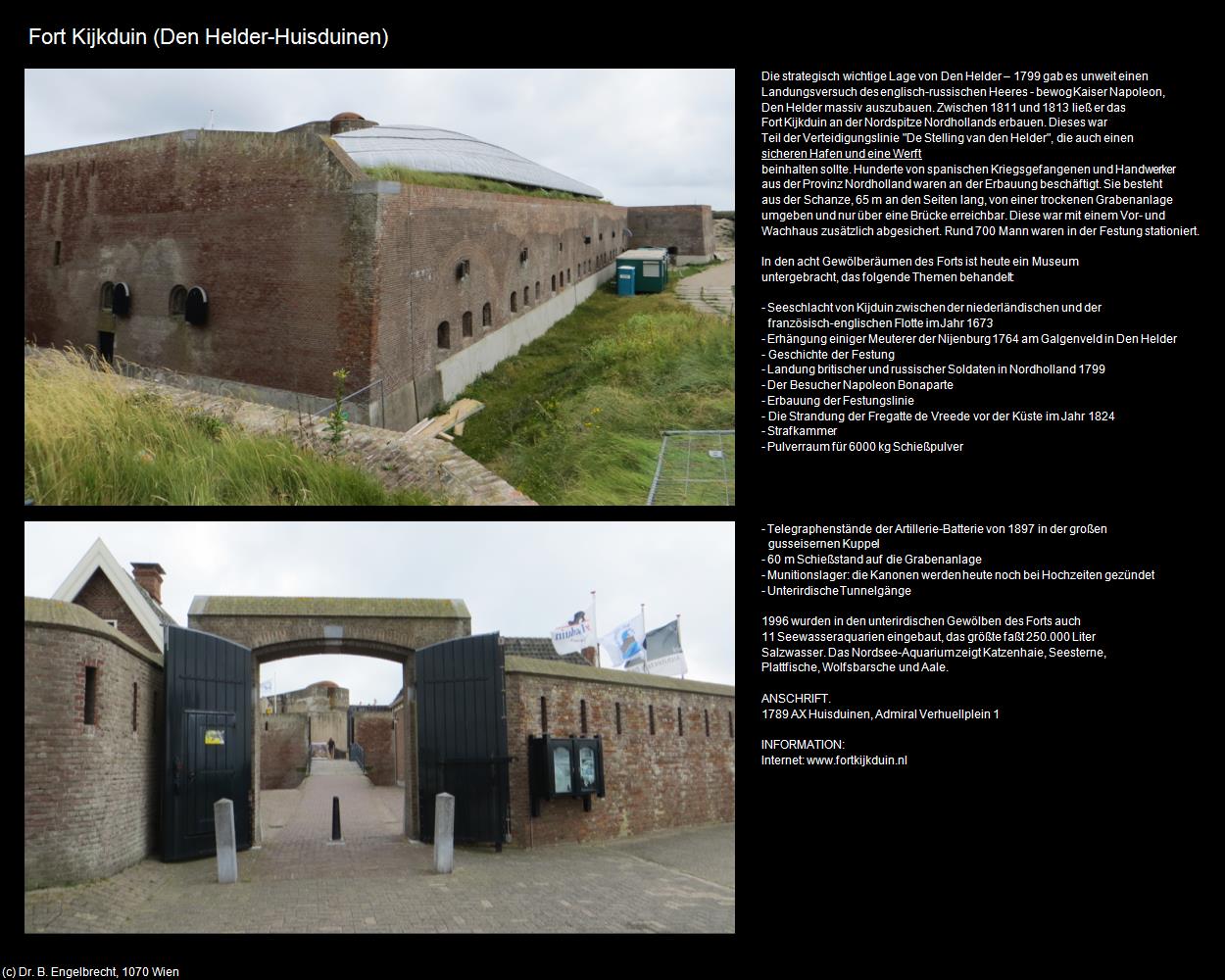 Fort Kijkduin (Huisduinen) (Den Helder) in Kulturatlas-NIEDERLANDE(c)B.Engelbrecht
