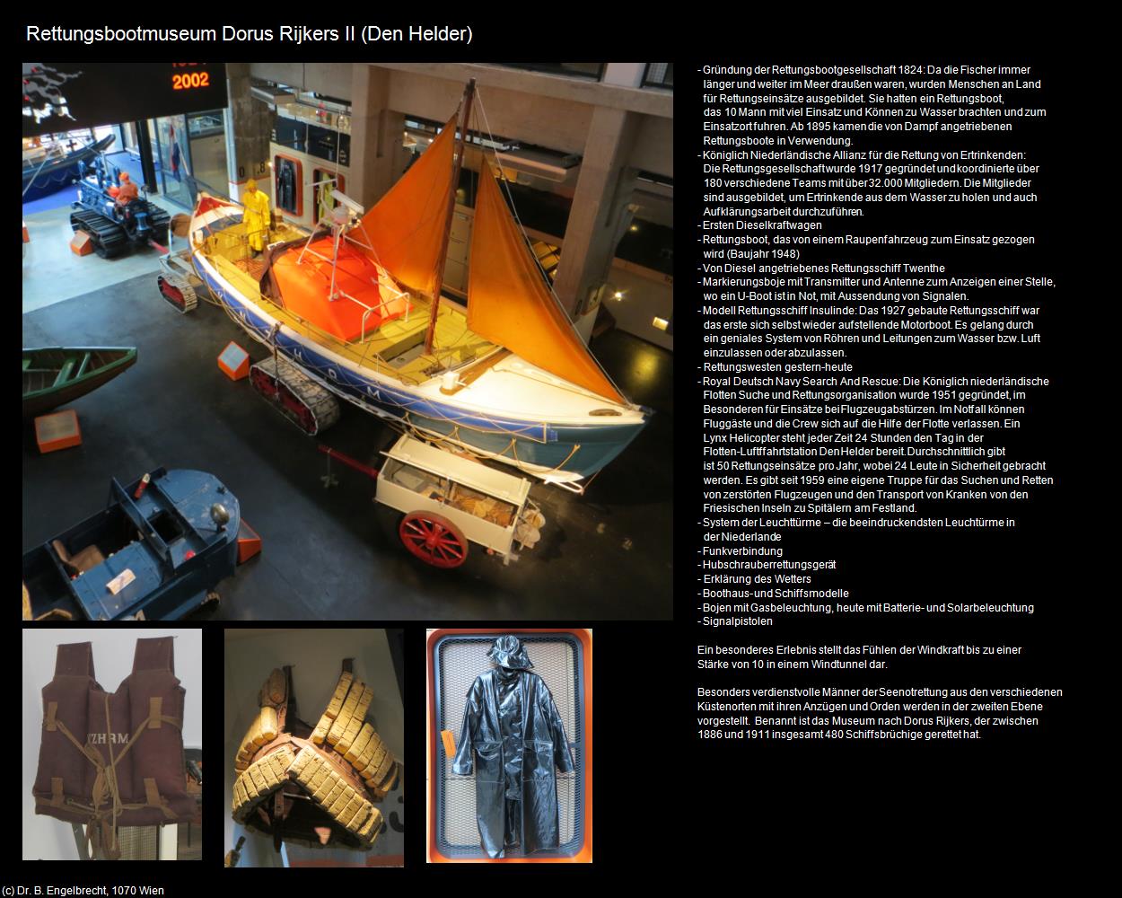 Rettungsbootmuseum Dorus Rijkers II (Den Helder) in Kulturatlas-NIEDERLANDE