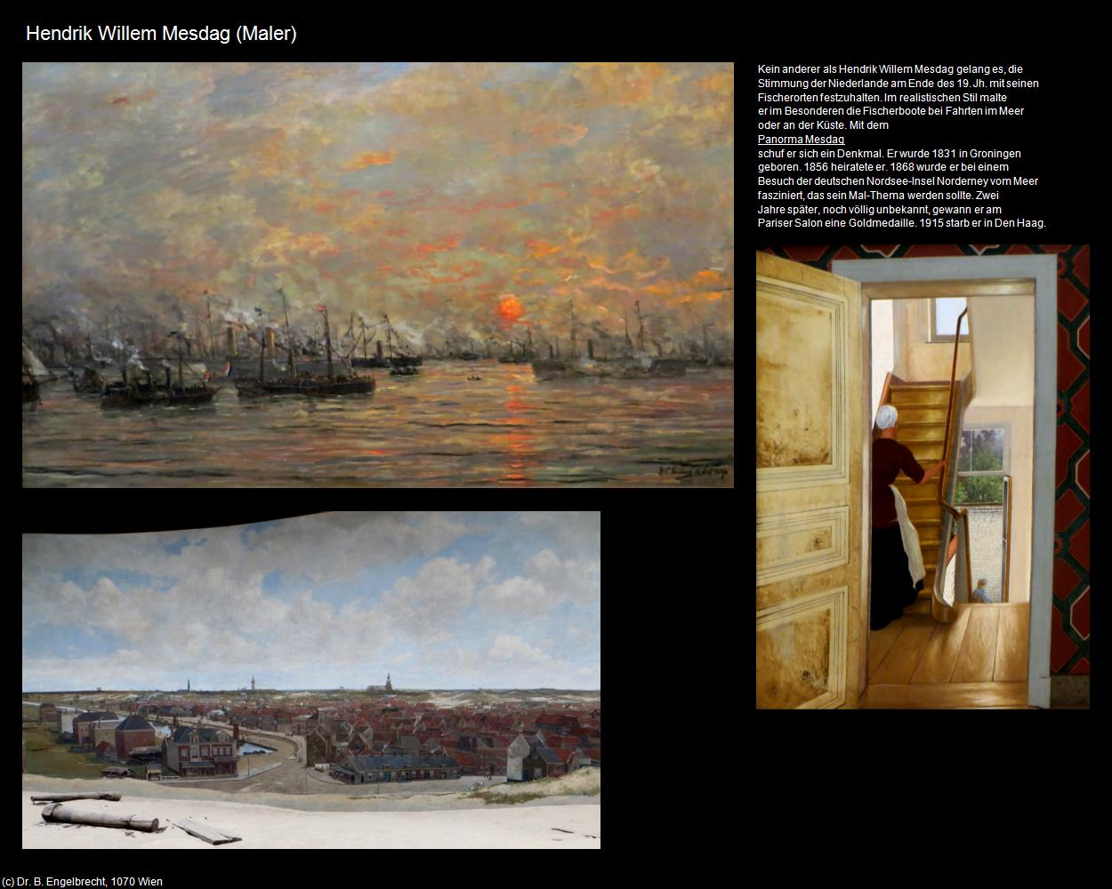 Hendrik Willem Mesdag (Den Haag) in Kulturatlas-NIEDERLANDE(c)B.Engelbrecht